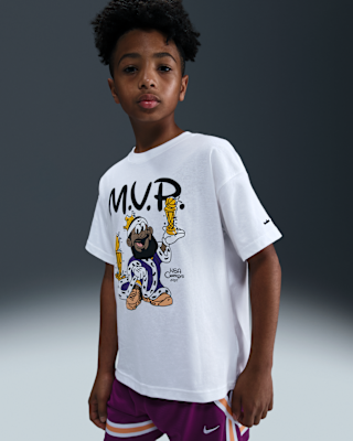 LeBron 'Bubble Boy' Older Kids' Max90 Basketball T-Shirt. Nike ID